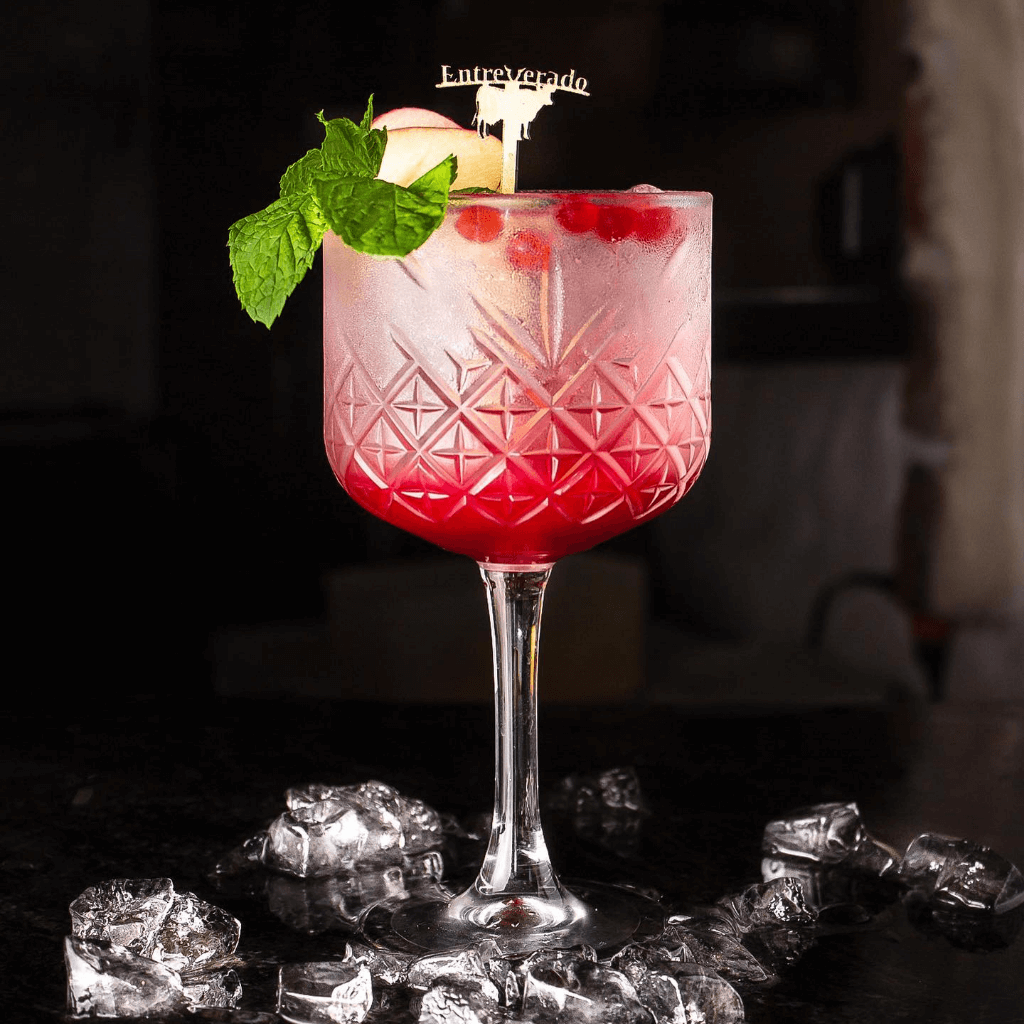 Soda refrescante frutos rojos o amarillo