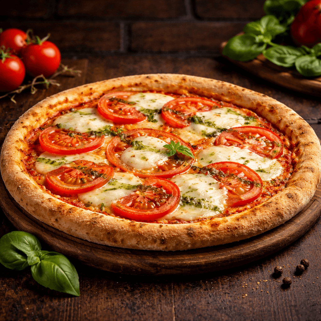 Pizza caprese